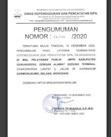 PENGUMUMAN 